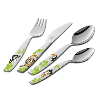 Imagen de Cubiertos infantiles ZWILLING Jungle 4pcs Pulido