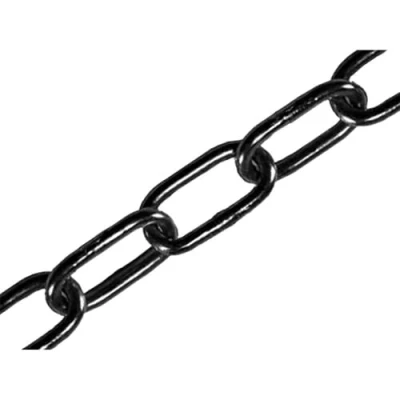 Imagen de Faithfull CHCUT25B Cadena de Acero japonés, Negro, 2,5 mm x m, Set 10 Piezas