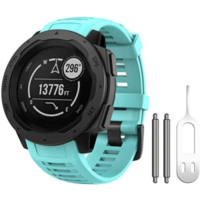 Imagen de NotoCity Correa para Instinct, Banda de Reemplazo Silicona, Reloj Compatible con Colores múltiples
