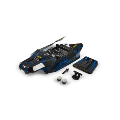 Imagen de Carson 500801060 1:8 Virus Extreme Carrocería RC Modellbau, carrocería, Zubehör, für Modelle Schwarz