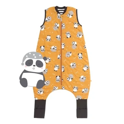 Imagen de Slumbersac Saco de dormir bebe con pies para el verano 80 cm Panda 1.0 Tog piernas tamaño del cuerpo 90