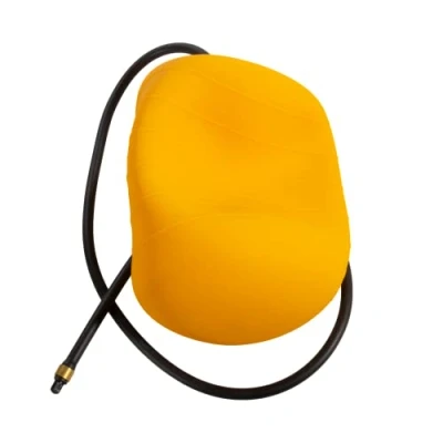 Imagen de AquaForte Tapón inflable 200 320 mm, apto para todas las tuberías y desagües, con bomba manual, manguera de 1,5 metros, conexión hembra 9 mm