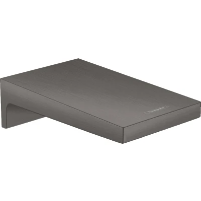 Imagen de hansgrohe Metropol 32543340 Grifo para bañera (acabado cromado cepillado), color negro