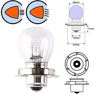 Imagen de cyclingcolors Bulbo, P26S, 6V, 35W