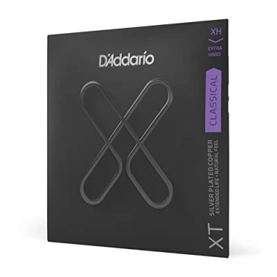 Imagen de D&#039;Addario XTC44, XT Classical Guitar Strings Silver Plated Copper, Extra Hard Tension