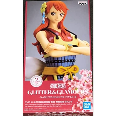 Imagen de Banpresto Figura de Acción Nami (Ver.A) One Piece Glitter&amp;Glamours Wanokuni Style II 25cm BP18467 Multicolor