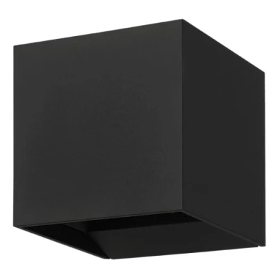 Imagen de EGLO Calpino 3 lámpara led exterior, de pared para exteriores con iluminación ascendente y descendente, exterior metal negro, blanca cálida, IP54