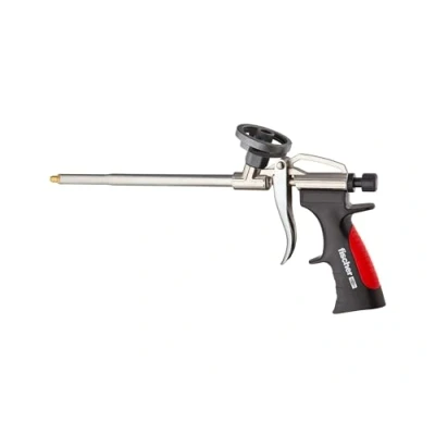 Imagen de fischer Pistola Espuma PUP M3, versión robusta y duradera, de material metálico, procesamiento rápido forma profesional, mango ergonómico, adaptador adecuado a todos los sistemas