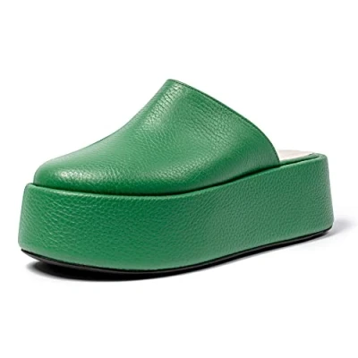 Imagen de L37 HANDMADE SHOES Fenomenal, Sandalia Mujer, Verde, 36 EU