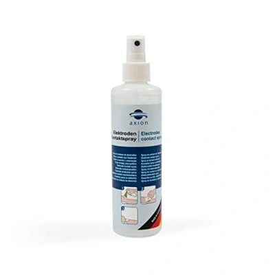 Imagen de Spray de limpieza y contacto axion para electrodos TENS EMS Accesorio electroestimulación electroestimuladores Prolonga la vida útil los parches adhesivos