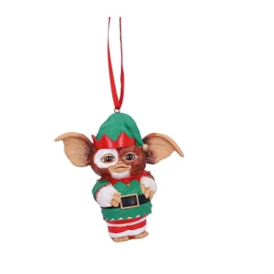 Imagen de Nemesis Now Adorno Colgante de Elfo Gremlins Gizmo con Licencia Oficial, Verde, 9,5 cm