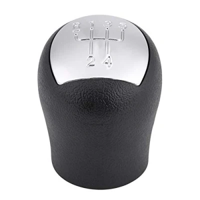 Imagen de Niiyen pomo de Cambio Marchas, Marchas para Coche, Palanca Mando, Estilo Cambios 5 velocidades Renault Clio 2 Fase, KANGOO