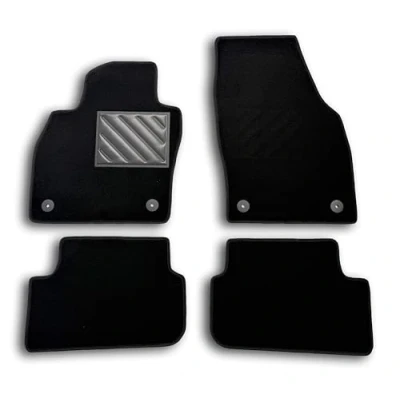 Imagen de Alfombrillas para Seat Arona Desde 2017, a Medida, Antideslizantes, con talonera en PVC (cloruro de polivinilo) y Clips fijación
