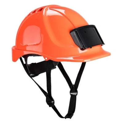 Imagen de Portwest Casco Endurance Con Porta Distintivo, Color: Naranja, PB55ORR