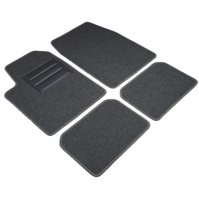 Imagen de START Country Car 6688 Juego de alfombrillas suelo textil, PP (polipropileno), PVC delante y detrás 4 gris