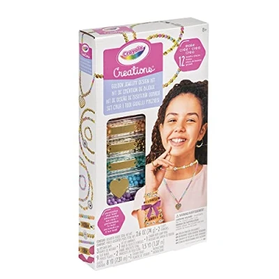 Imagen de CRAYOLA Creations Kit Crea tus Joyas Preciosas, Actividad Creativa y Regalo para Niñas, a Partir de 8 Años, 04 2921