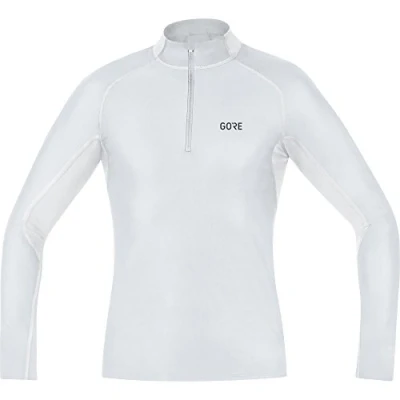 Imagen de GORE Wear Camiseta interior cortavientos de hombre, S, Gris claro/Blanco, 100325