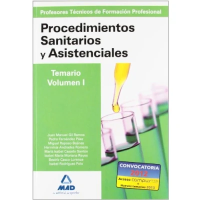 Imagen de Cuerpo de profesores técnicos formación profesional. Procedimientos sanitarios y asistenciales.Volumen i