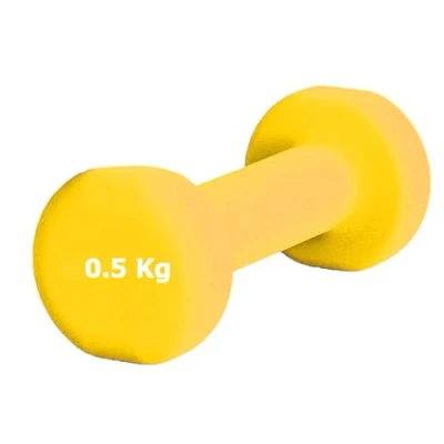 Imagen de G5 HT SPORT mancuernas o de neopreno para gimnasio y en casa antideslizante 0,5 a 6 kg par individual (1 x kg)