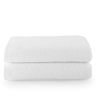 Imagen de Top Towel Plus toallas de baño grandes 2 ducha 70x140 cms Algodon 100% Blanco