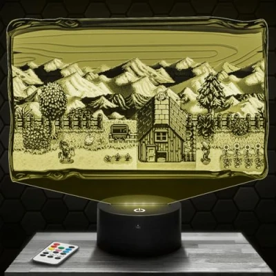 Imagen de lámpara Stardew V decoración Cuarto para niños. 3D V, objeto de videojuegos jugadores, Idea regalo, noche la oficina. regalo original en Navidad.