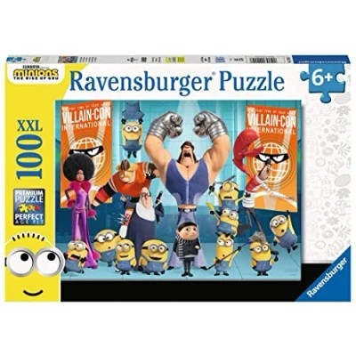 Imagen de Ravensburger Minions 2 The Rise of Gru 100 Jigsaw Puzzle for Kids Age 6 Years Up