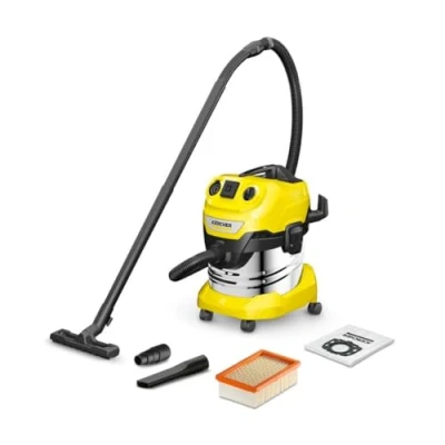 Imagen de Kärcher WD 4 P S V 20/5/22 Aspiradoras en seco y húmedo, Amarillo