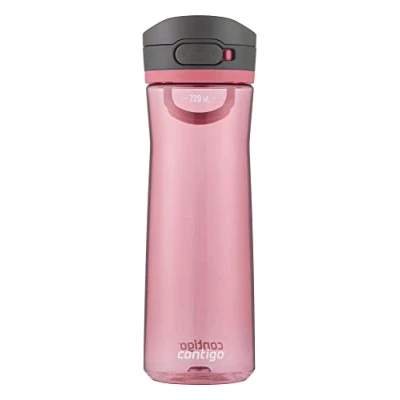 Imagen de Contigo Jackson botella, botella de agua grande sin BPA, 100 % antiderrame y apta lavavajillas, deportiva para ciclismo, correr, excursiones, trabajo, escuela, 720 ml