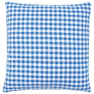Imagen de Vervaco Dos de Coussin Avec fermeture Bleu, Algodón, Azul, ca. 30 x cm / 12&quot;