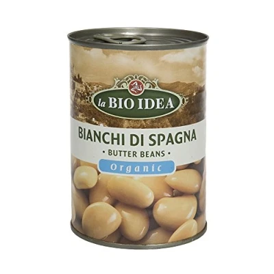 Imagen de La Bio Idea Org Butter Beans 400 g (order 6 for retail outer)