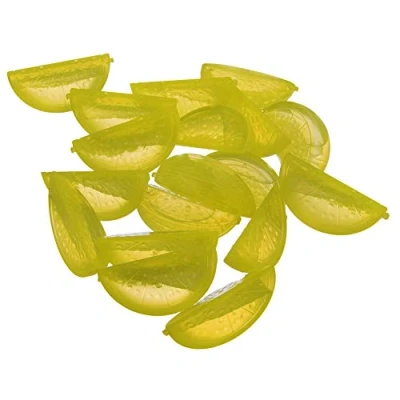 Imagen de ORION cubitos de hielo coloridos plástico para hielo, 20 unidades, reutilizables, cubos limones
