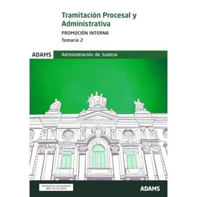 Imagen de Temario 2. Tramitación Procesal Y Administrativa. Promoción Inerna