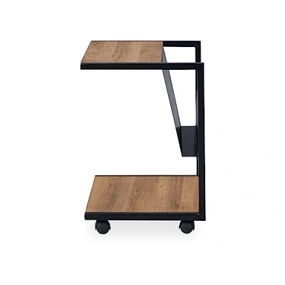 Imagen de M2 Kollektion Atlanta Mesa Auxiliar (Madera, 45 x 56 38 cm), Color marrón