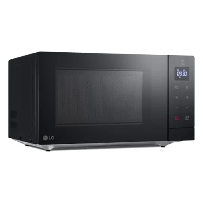Imagen de LG MH7032JAB Microondas Grill Smart Inverter y Display Led, 30L 900W, Función 1000W, Cocina más rápido, Mantiene el Sabor, Fácil limpieza, Negro