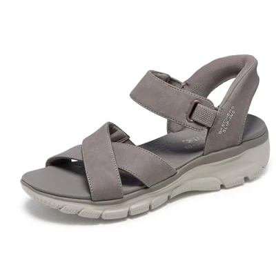 Imagen de Skechers Easy Going Somewhere Sunny, Zapatillas Mujer, Taupe, 40 EU