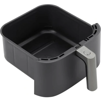Imagen de Cososi TurboBlaze CRP DC601RB KEU freidora de aire caliente original, 6 L, accesorio para la CAF DC601 KEU, antiadherente, apta lavavajillas, color gris oscuro