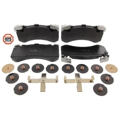 Imagen de MAPCO 6676HPS Juego de pastillas freno Eje delantero preparado para indicador desgaste AUDI: A6 C7 Avant, Berlina, A7 Sportback