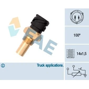 Imagen de FAE 34375 Sensor de Temperatura del Refrigerante