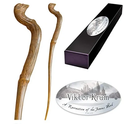 Imagen de The Noble Collection Viktor Krum Varita de personaje