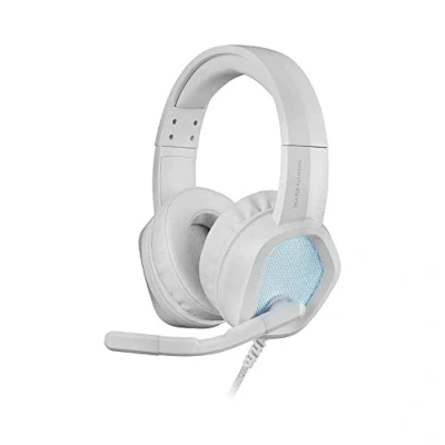 Imagen de AURICULARES MARS GAMING MH320 RGB MULTIPLAT BLANCOS