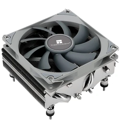 Imagen de Thermalright AXP90 X53 Enfriador de aire CPU bajo perfil 53 mm, altura TL 9015 Slin PWM Fan, tecnología AGHP, para AMD AM4 / Intel 1150/1151/1155/1156/1200 (negro)