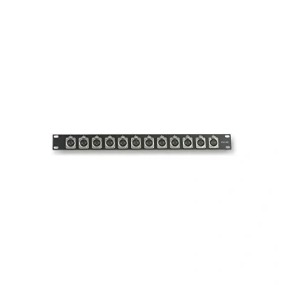Imagen de Pulse PLS00023 Panel de rack 1U con 12 enchufes XLR
