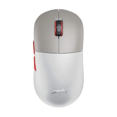 Imagen de Xtrfy M8 Wireless, Ratón Gaming Inalámbrico Ultraligero, Optimizado para eSports, Radiofrecuencia 2,4 GHz, Parte Frontal Extrabaja Mayor Precisión, Recargable, Retro