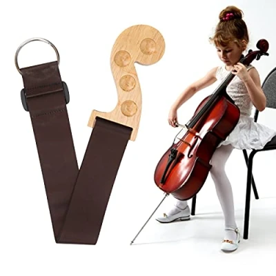 Imagen de Correa Antideslizante para Violonchelo, de Hombro Ajustable Violonchelo Nailon, Almohadilla Portátil