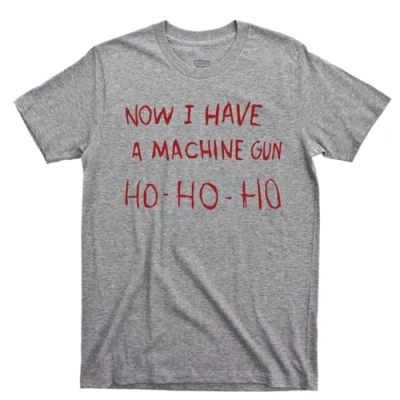 Imagen de Now I Have A Machine T Shirt Die Hard Ho Bruce Willis John Mcclane Movie tee
