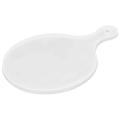 Imagen de Moldes de Bandeja Resina, Molde Tabla Cortar Resina Epoxi, Servir Silicona con Asa para Bricolaje, Aperitivos Frutas(Ronda)