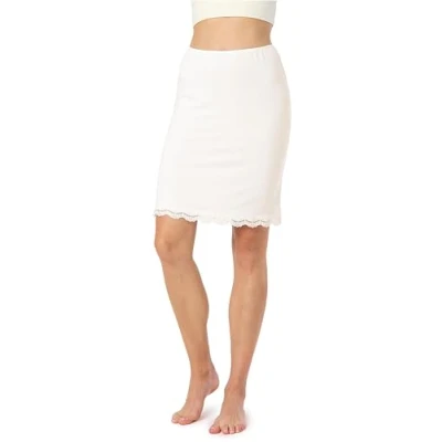 Imagen de Bellivalini Enaguas Minifalda Lencería Ropa Interior Mujer BLV50 176 (Ecru, 3XL)