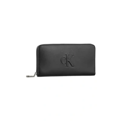 Imagen de Calvin Klein Jeans Sculpted ZIP Around Deboss Monedero, Mujer, Talla: One Size, Black