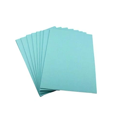 Imagen de House of Card &amp; Paper Tarjetas A4 de 160 g/m², color azul pastel (paquete 100 hojas)