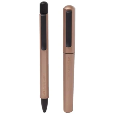 Imagen de Faber Castell 140589 Set de Regalo Hexo Bronce Trazo M y Bolígrafo B